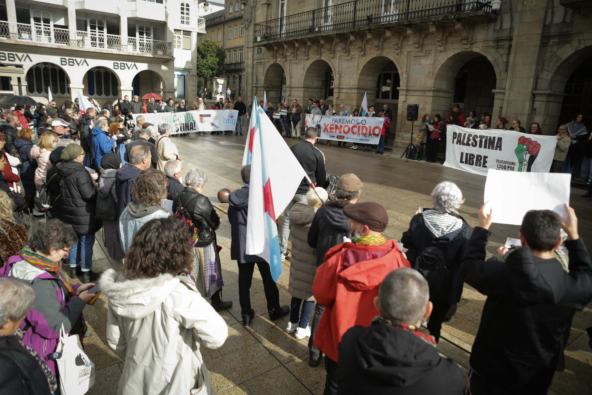 Organizaciones De Solidaridad Gallega Con El Pueblo Palestino Convocan