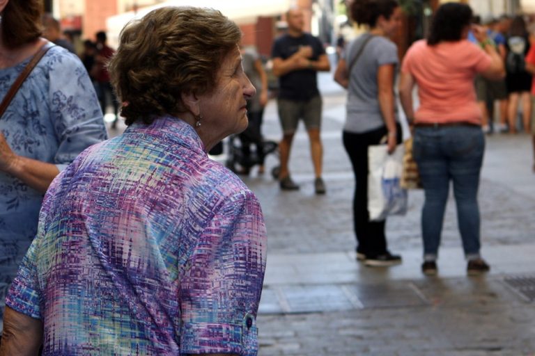 Movilizaciones en distintas localidades gallegas para denunciar la «brecha de género» en las pensiones
