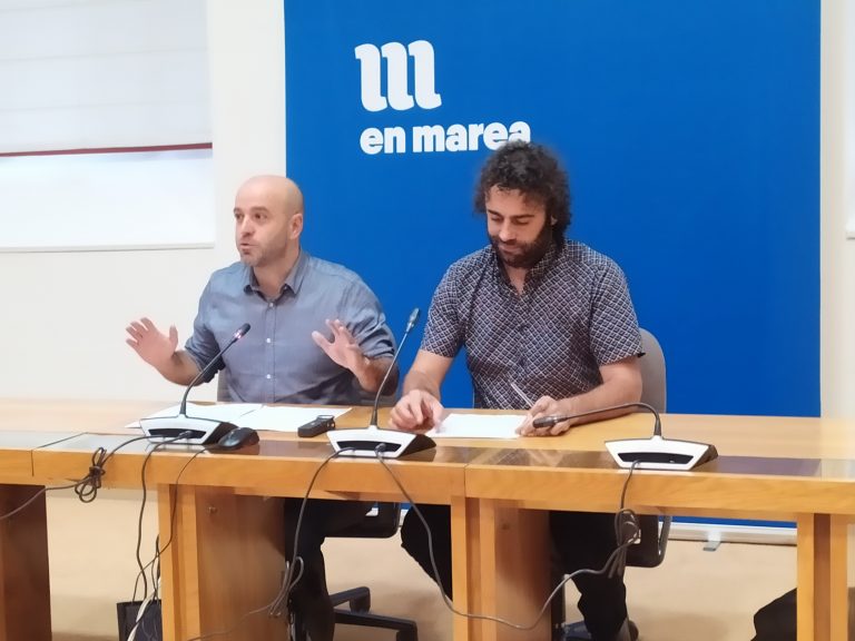 En Marea lamenta que «Feijóo continúe haciendo campaña» en vez de planear la desescalada con la oposición