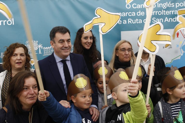 Xacobeo.- El I Festival Escolar do Camiño Inglés reúne a miles de escolares de centros de Ferrolterra