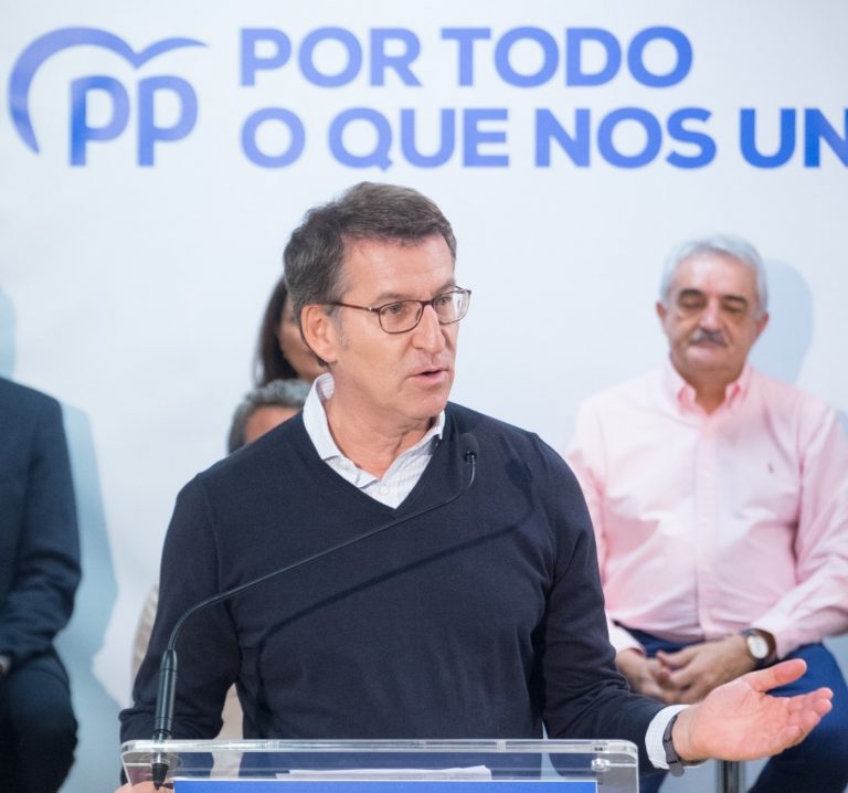 10N.- Feijóo admite que «nunca» estuvo «tan preocupado por la política industrial» como «ahora»