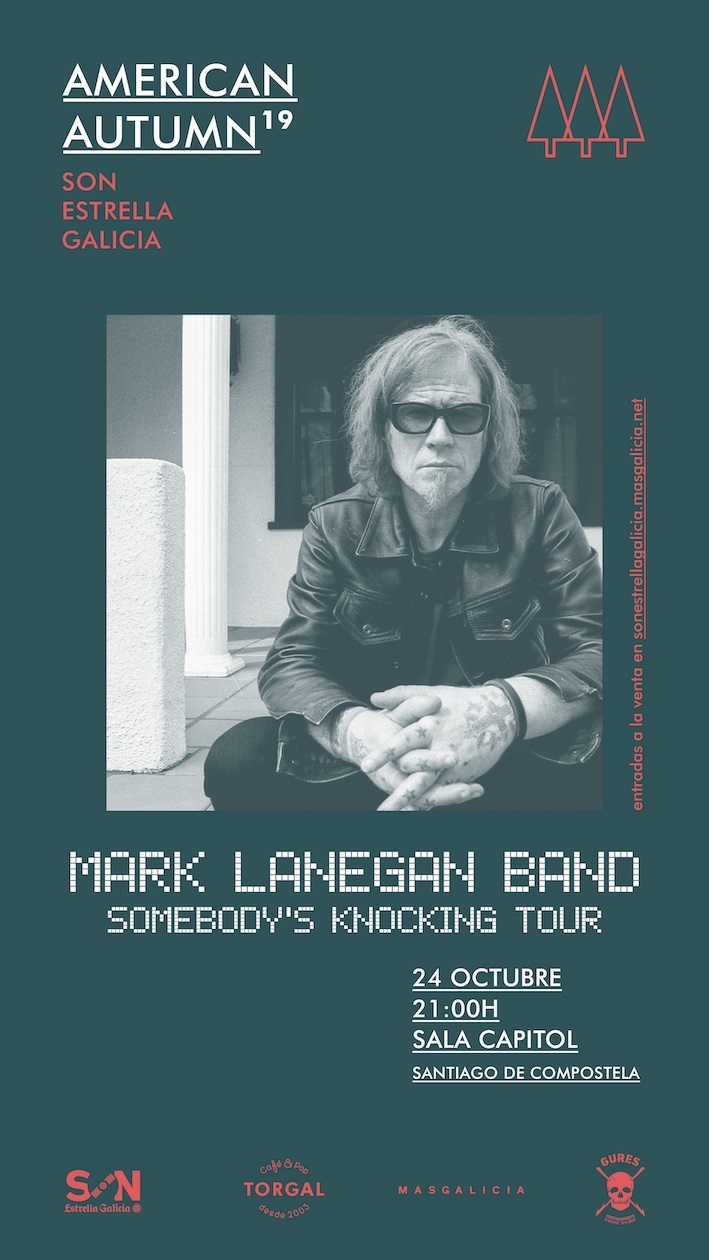 El músico americano Mark Lanegan actúa este jueves en la Sala Capitol de Santiago