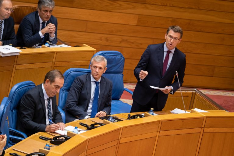 Pleno.- Feijóo pide apoyo para su propuesta de estatuto electrointensivo, que el PP llevará en su programa electoral