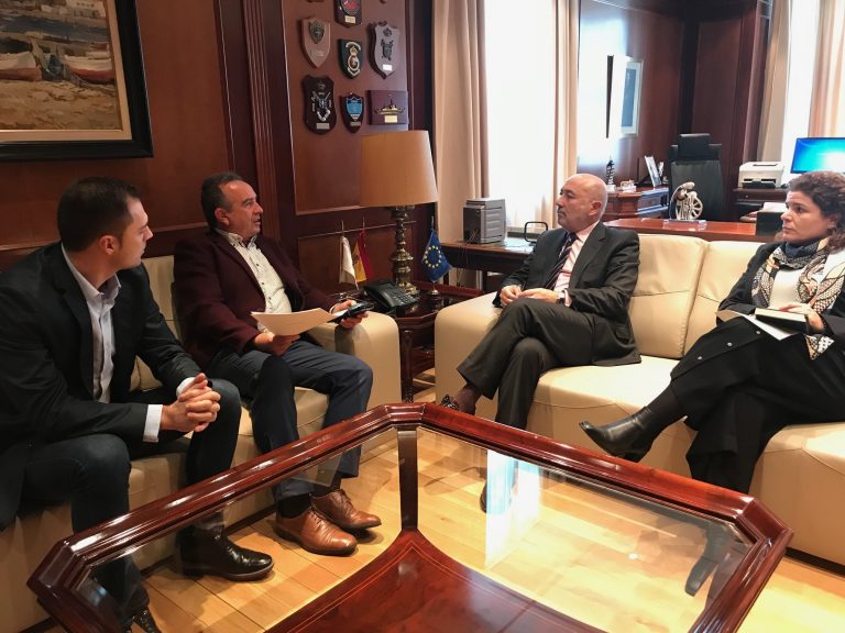 Delegación del Gobierno y el Ayuntamiento de Láncara (Lugo) analizan la cesión de la antigua estación de ferrocarril