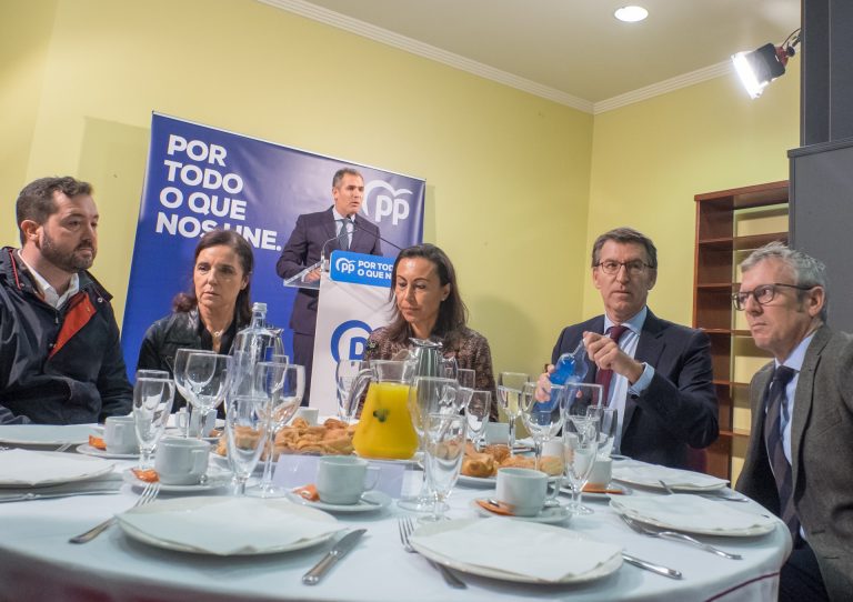 10N.- Feijóo pide unir el voto en el PP para que «se recuperen los compromisos» con Galicia