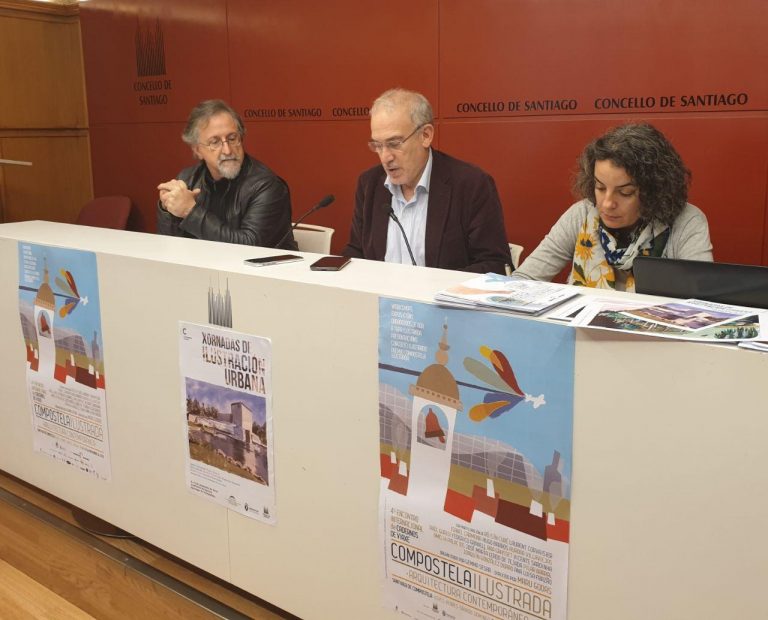 Cerca de 200 artistas dibujarán Santiago dentro del encuentro internacional de cuadernos de viaje Compostela Ilustrada