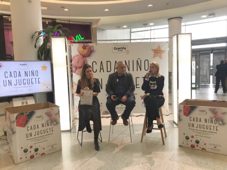 El Centro Comercial Gran Vía de Vigo vuelve a sumarse a la campaña solidaria ‘Cada niño un juguete’