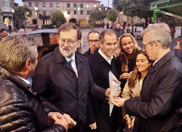 10N.-Rajoy califica de «magnífico» el papel de Pablo Casado en el debate y lo da «absolutamente» por ganador