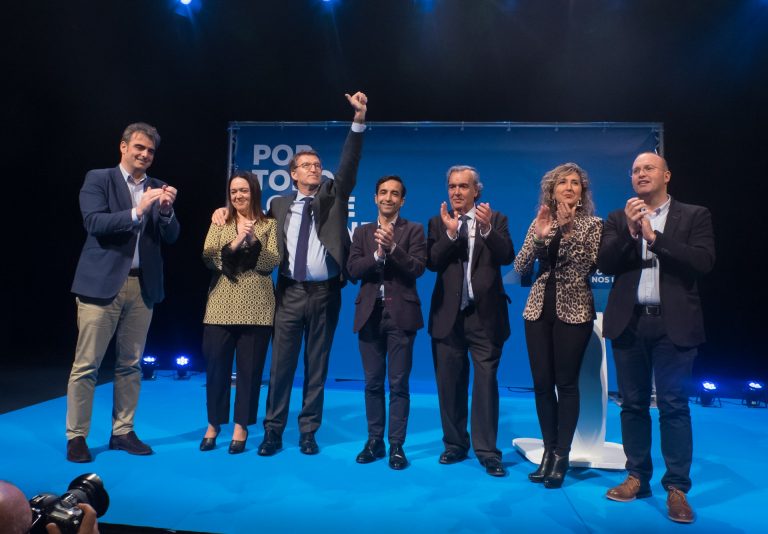 10N.- Feijóo acusa a Sánchez de querer cerrar As Pontes, Alcoa y Ence y dejar sin carga de trabajo a Navantia Ferrol