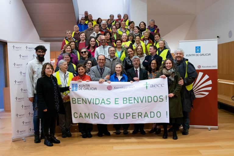 Xacobeo.- Medio centenar de pacientes con cáncer finalizan la Ruta jacobea dentro del proyecto ‘Camiño de Superación’