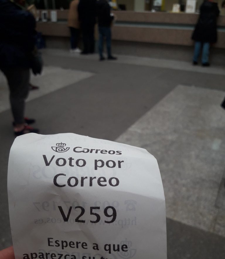 10N.- Un total de 44.300 gallegos ya han votado en las elecciones generales