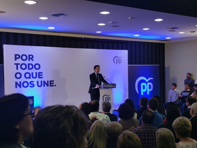 10N.- Feijóo apela a «unir el voto» en el PP para que Sánchez pierda y «todos los españoles salgan ganando»