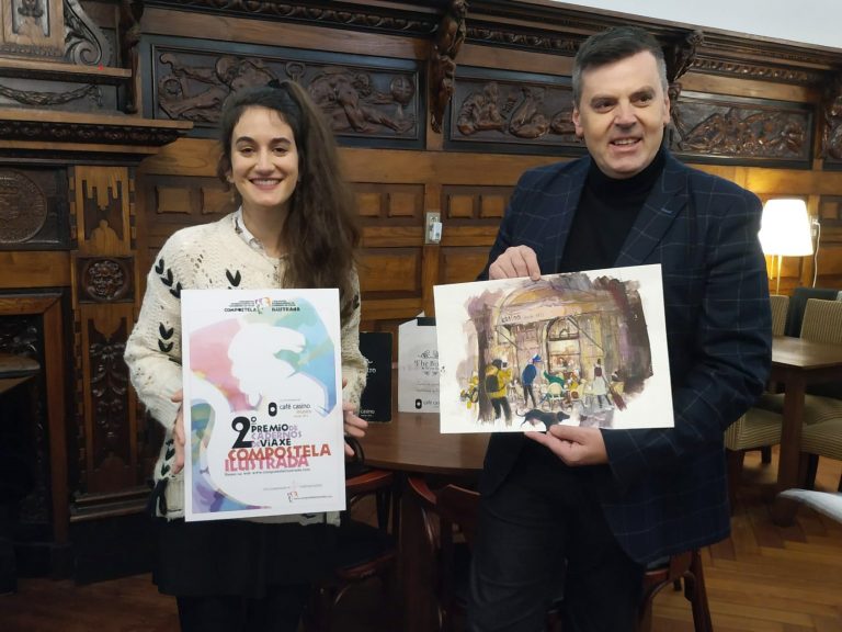 La ilustradora ourensana Manuela Elizabeth Rodríguez gana el premio Compostela Ilustrada
