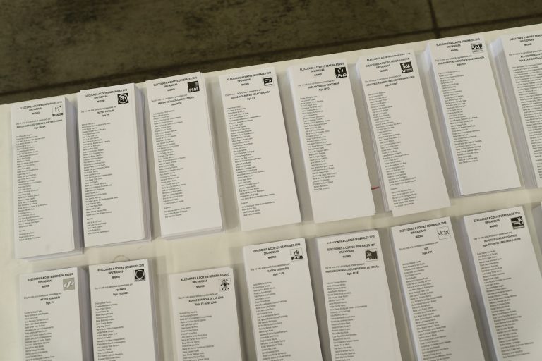 10N.- En Galicia, con el 90,65% escrutado, el PP vuelve a ser la fuerza más votada y el BNG regresa al Congreso