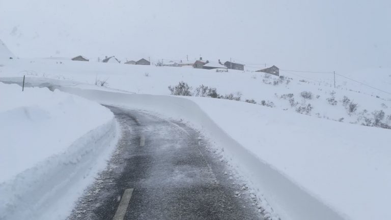 Activada la fase de alerta por nevadas en las carreteras de la provincia de Lugo