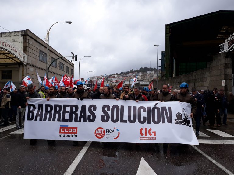 Trabajadores de Barreras vuelven a salir a la calle para pedir una «solución urgente» a la situación «agónica» que viven
