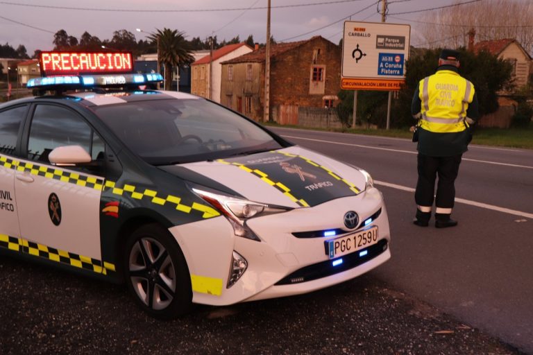 Investigado un conductor que carecía de puntos por fugarse de un control y circular de forma temeraria en A Coruña