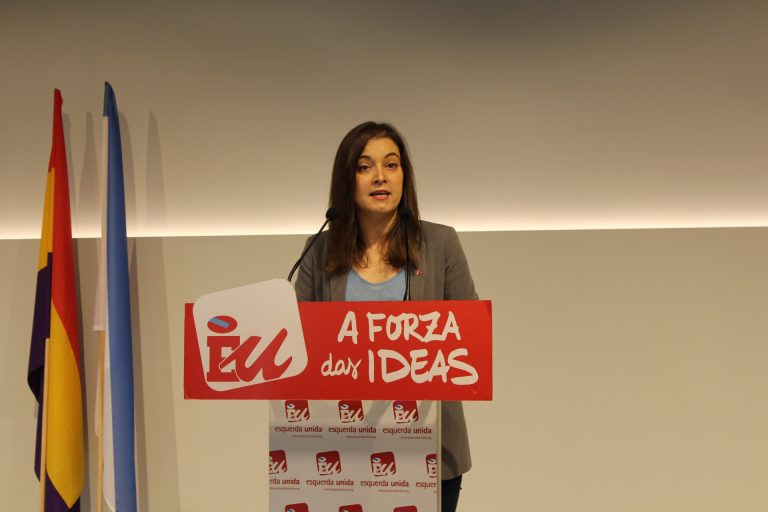 Esquerda Unida avisa al PSOE que la moción de censura en Mugardos «va en contra» de configurar una alternativa a Feijóo