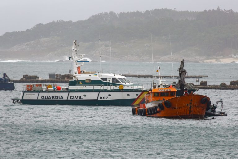 Aplazan a la tarde de este martes el paso a disposición judicial de los tripulantes del ‘narcosubmarino’ detenidos