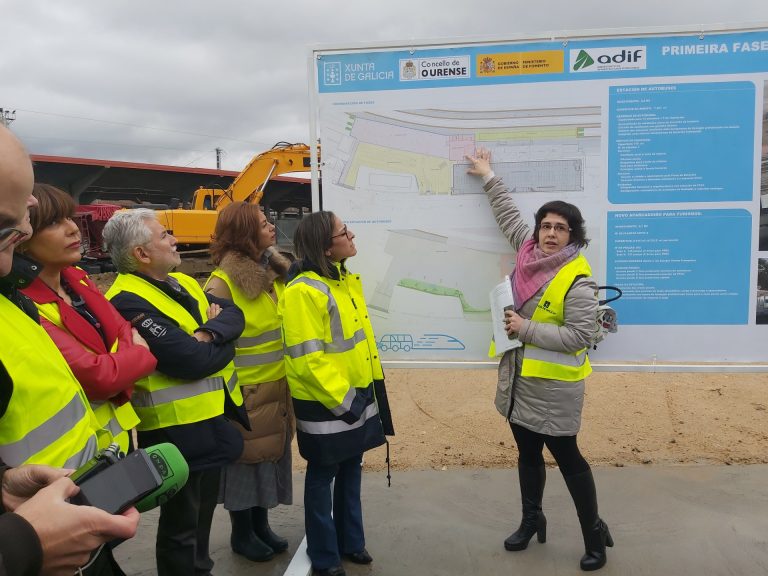 Ethel Vázquez insiste en que la nueva estación de autobuses de Ourense tiene «un encaje perfecto avalado por técnicos»