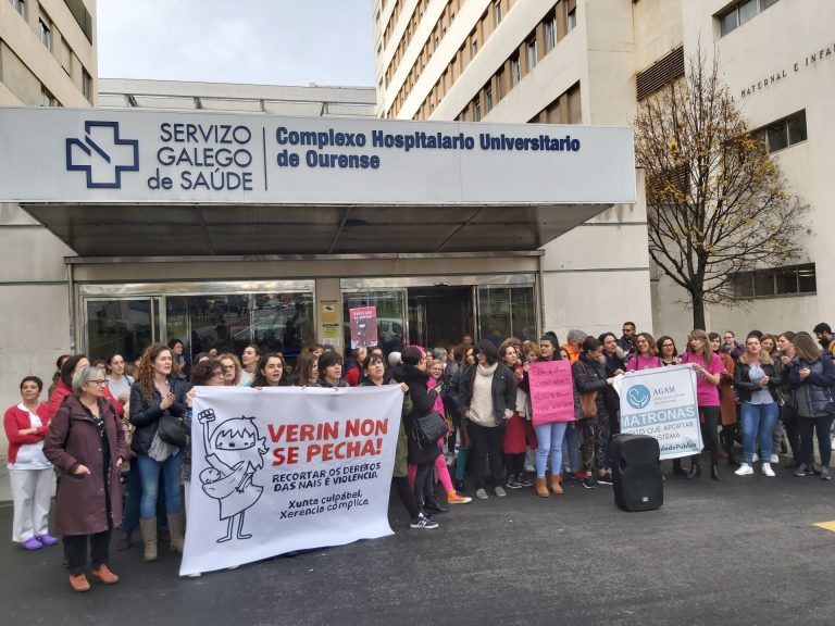 La Asociación Galega de Matronas busca pediatras a «nivel nacional e internacional» para que no cierre el paritorio de Verín