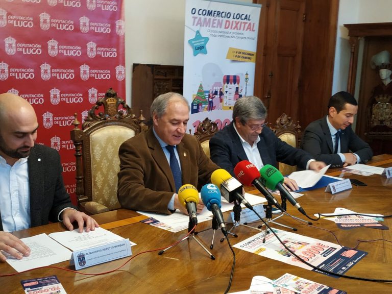 La Diputación de Lugo expresa su apoyo al comercio de proximidad porque «supone una garantía de calidad y trato cercano»