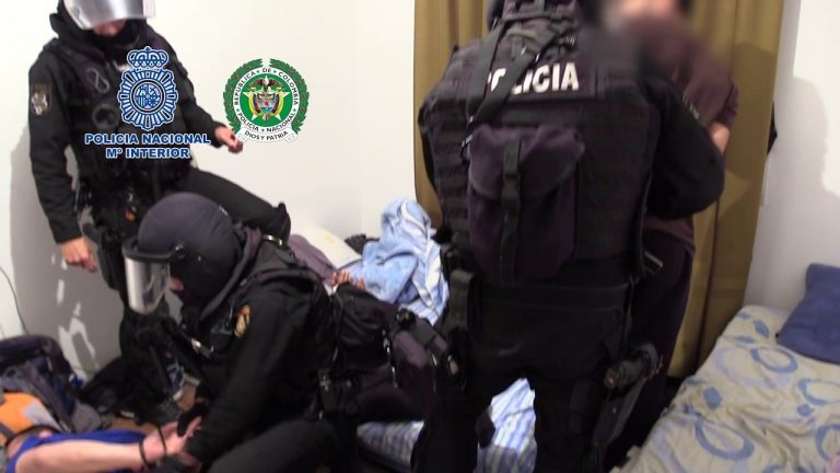 Desarticulada una red criminal con contactos con clanes gallegos en una operación antidroga de Colombia y España