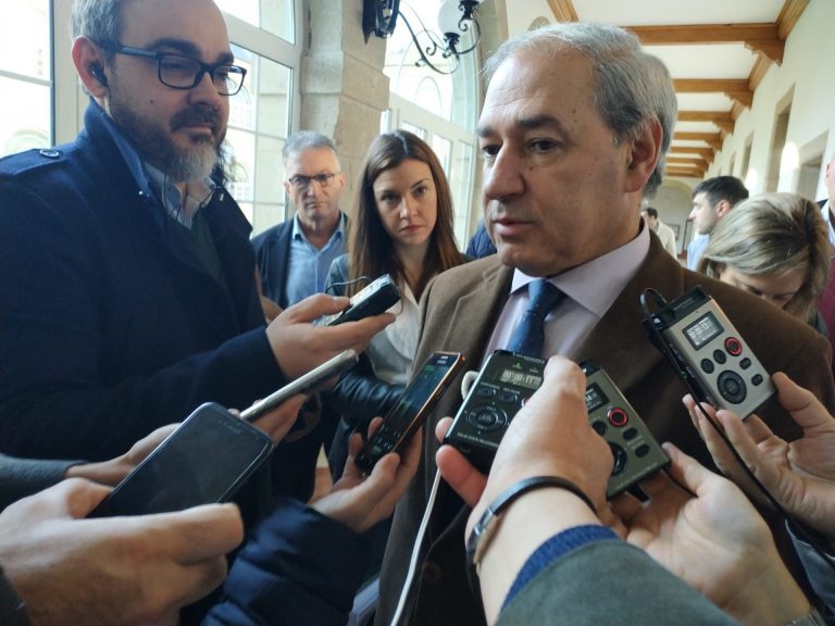 El presidente de la Diputación de Lugo expresa su apoyo a las reivindicaciones de los trabajadores de Alcoa