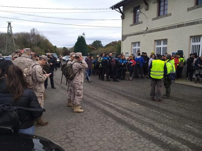 Unas 400 personas peinaron Cerdido y Moeche en busca de Yago de la Puente, pero el operativo concluyó sin resultados