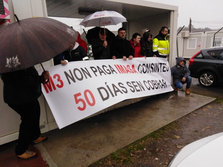 Despiden a cerca de 30 trabajadores de una auxiliar de las obras de Endesa en As Pontes tras no abonarles sus salarios