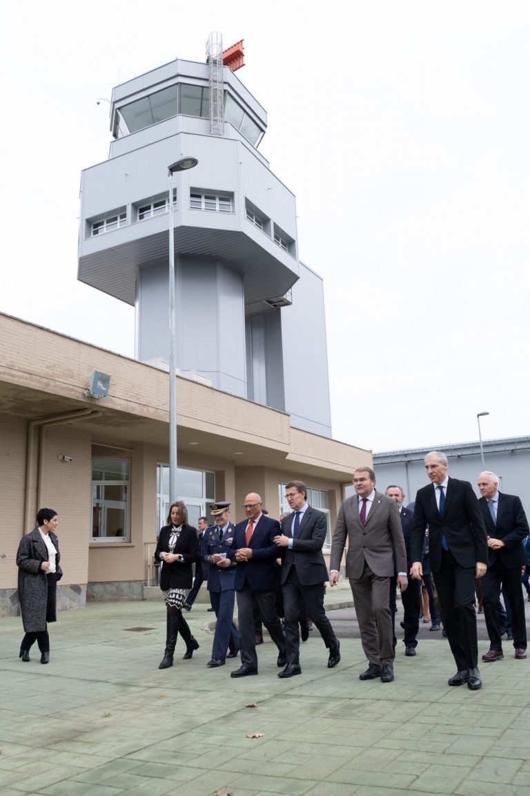 Inaugurada en Rozas (Lugo) la torre de control más avanzada de España, en un centro que certificará drones para Europa