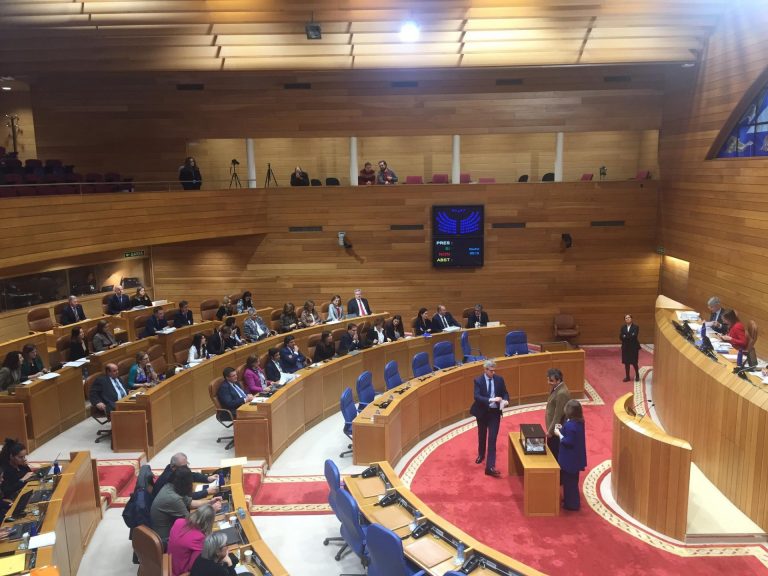Pleno.-Los diputados del PP mantienen la disciplina de voto y rechazan una iniciativa para reabrir el paritorio de Verín