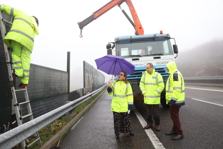 Registradas casi 300 incidencias en las carreteras autonómicas por el temporal, de las que el 97% están solucionadas