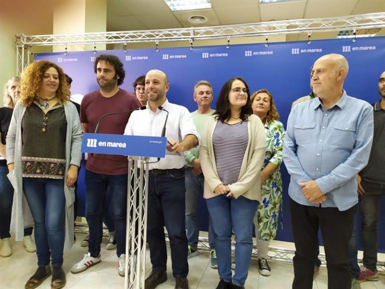 En Marea trabajará por una mayoría progresista en Galicia y censura el «tufo golpista» y «reaccionario» del PP nacional