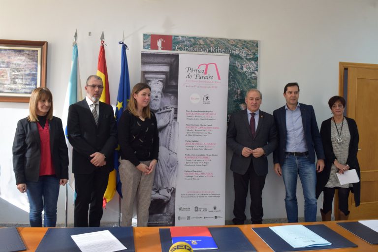 El festival de música sacra ‘Pórtico do Paraíso’ llegará a la Ribeira sacra lucense, además de Ourense y O Carballiño