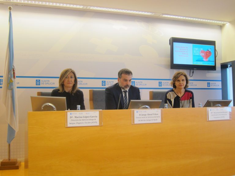 Galicia alcanza en 2019 su mayor cifra de donación de órganos por la bajada a mínimos de las negativas de familias