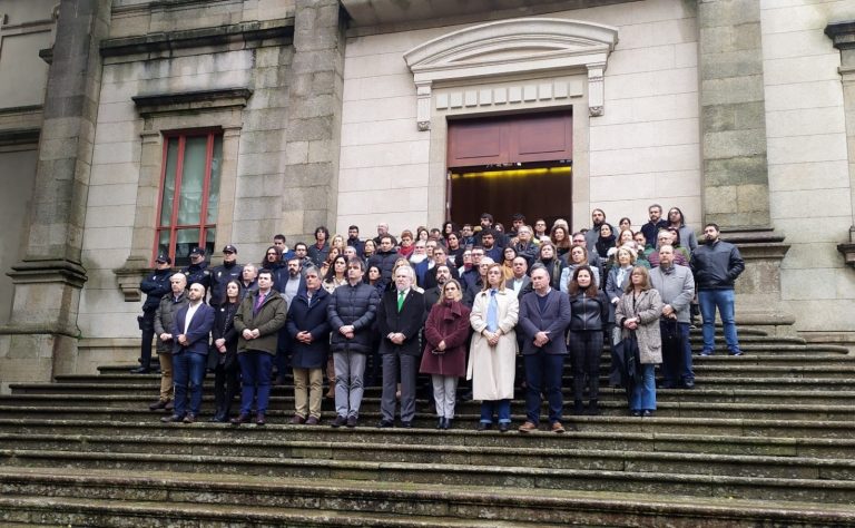 Galicia condena el primer crimen machista del año con concentraciones en las principales instituciones de la comunidad