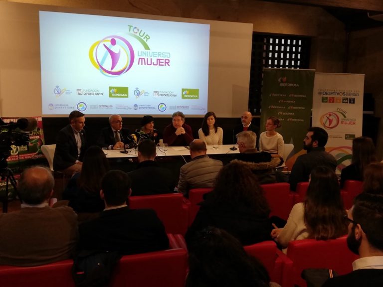 El Tour Universo Mujer llega a Pontevedra para reivindicar y fomentar el deporte femenino