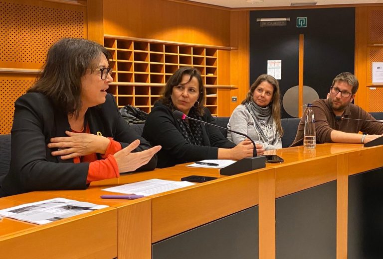 Ana Miranda (BNG) defiende en Bruselas la «devolución» del pazo de Meirás
