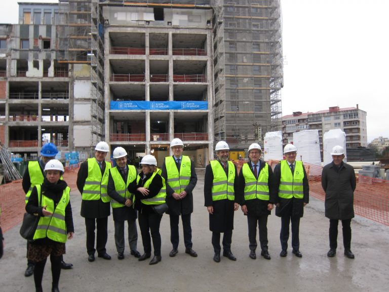 Feijóo destaca la Ciudad de la Justicia de Vigo como un proyecto de «futuro» que podrá acoger hasta 57 unidades