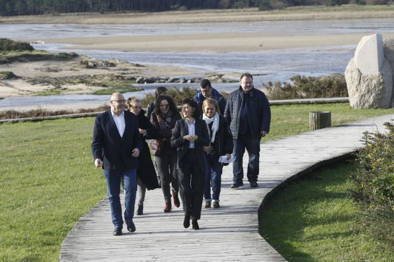 La conselleira de Medio Ambiente destaca la importancia de los humedales gallegos, que califica de «joyas»