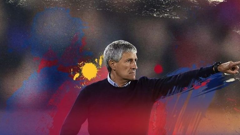 Seguidores del CD Lugo, orgullosos de Quique Setién, nuevo técnico del Barça