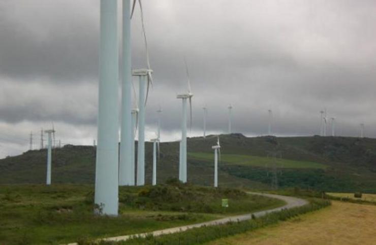 La energía eólica representó el 47% de la demanda eléctrica en Galicia en 2019