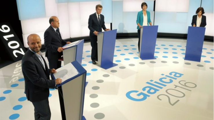 La CRTVG invita a las «principales fuerzas políticas gallegas» a un debate electoral el lunes 23 de marzo