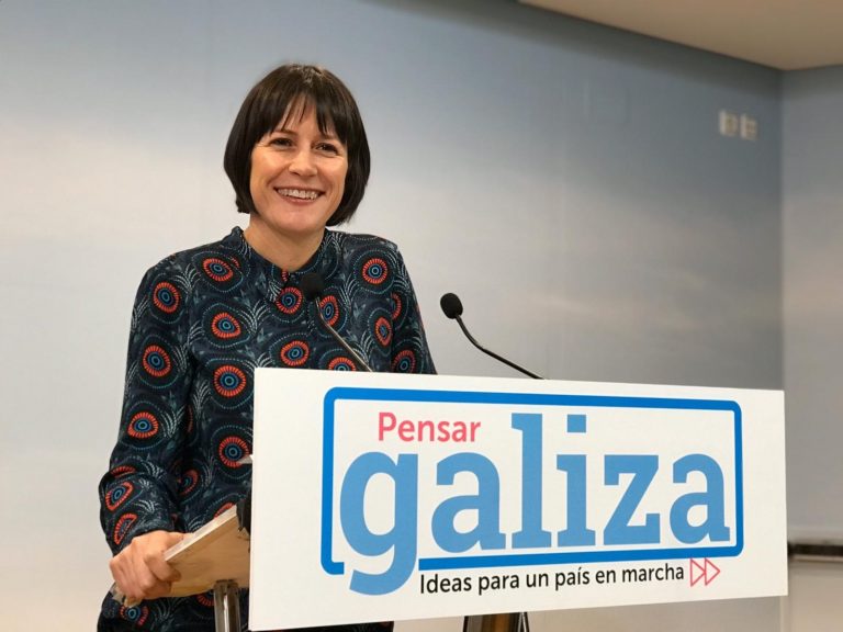 Ana Pontón suspende su permiso de maternidad y pide poner fin a «la alternancia» PP-PSOE con una mujer nacionalista en la Xunta