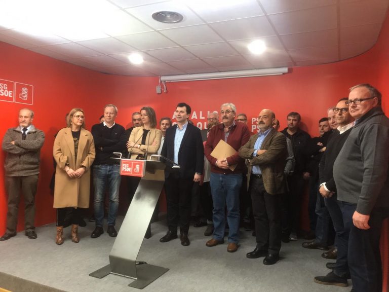 G. Caballero denuncia que con Feijóo Galicia está «cada vez más vaciada» y promete un «tiempo nuevo» para el rural