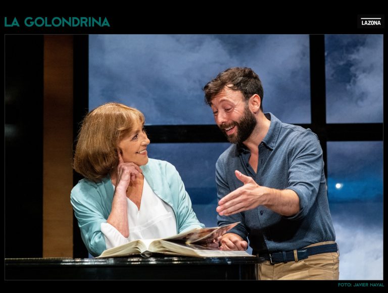 Carmen Maura y Dafnis Balduz interpretarán la obra teatral ‘La Golondrina’ esta semana en Vigo y Pontevedra