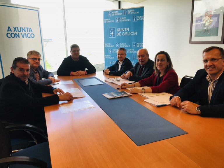 La Xunta acuerda con comerciantes reforzar las conexiones de Baiona (Pontevedra) con el campus universitario de Vigo