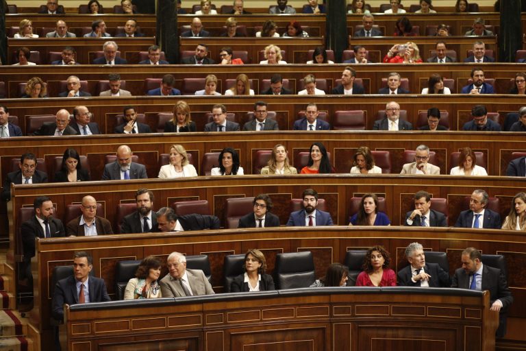 El PSOE y sus aliados, incluido el BNG, rechazan la propuesta del PP para impedir añadidos al acatar la Constitución