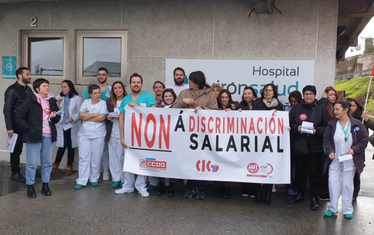 Trabajadores del Hospital Quirónsalud de A Coruña se movilizan en demanda de mejoras salariales y laborales